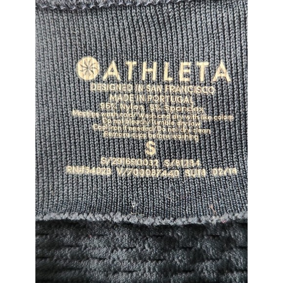 Athleta Womens Teal Nylon Blend Comfort Pullover Wireless Sports Bra Size Small‎ - Picture 5 of 6